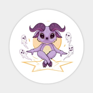 Kawaii Baphomet Magnet